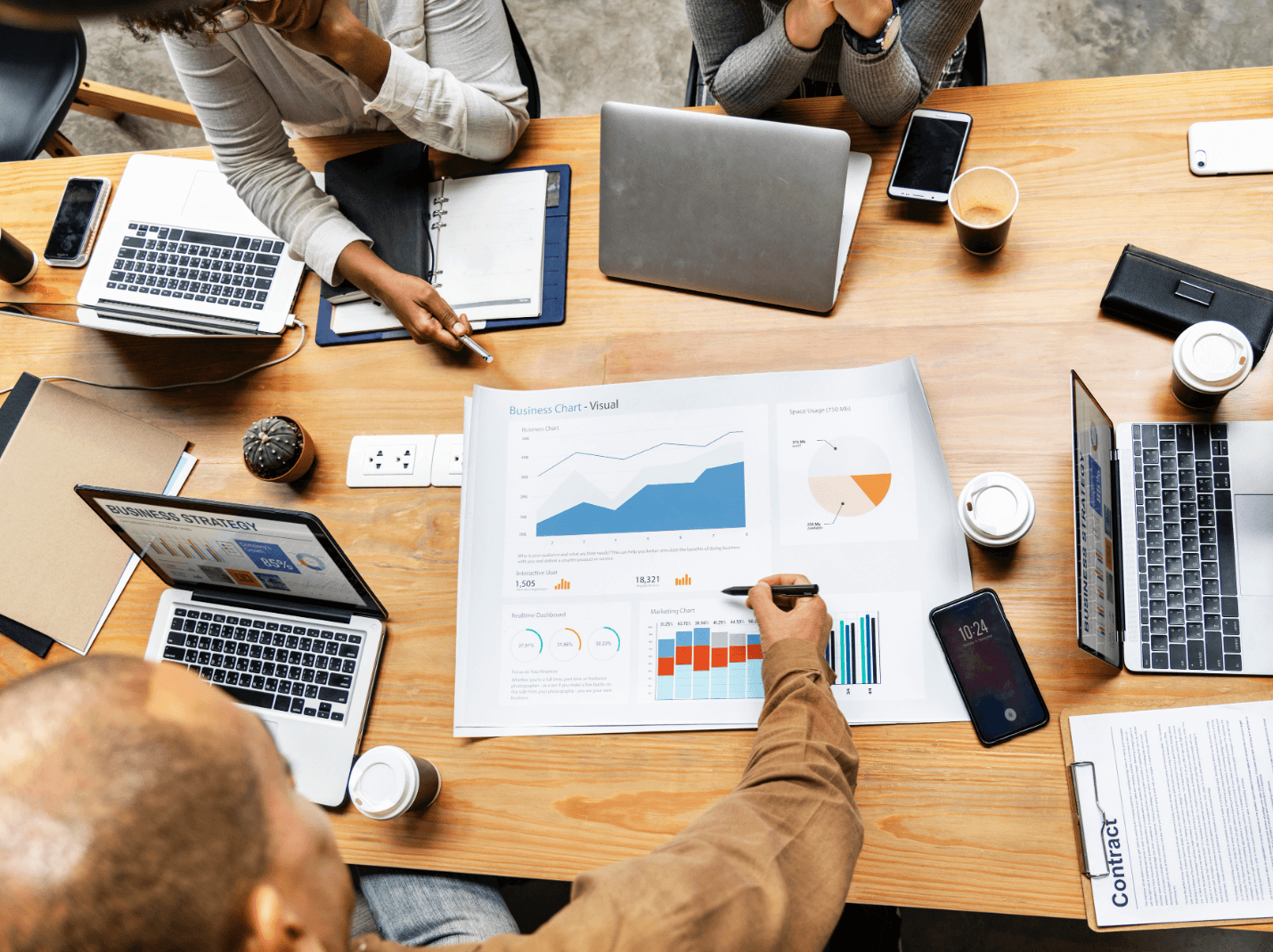 لوحة تحكم النظام المالي والمحاسبي من Just Click ERP
